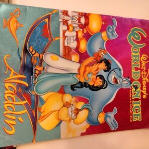Aladdin on ice program book